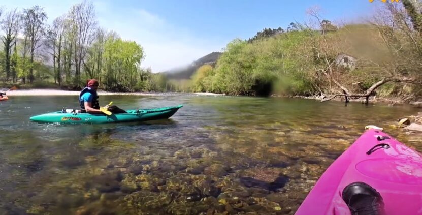 Cares River in Asturias - kayaking